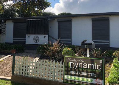 manual roller shutters from Dynamic