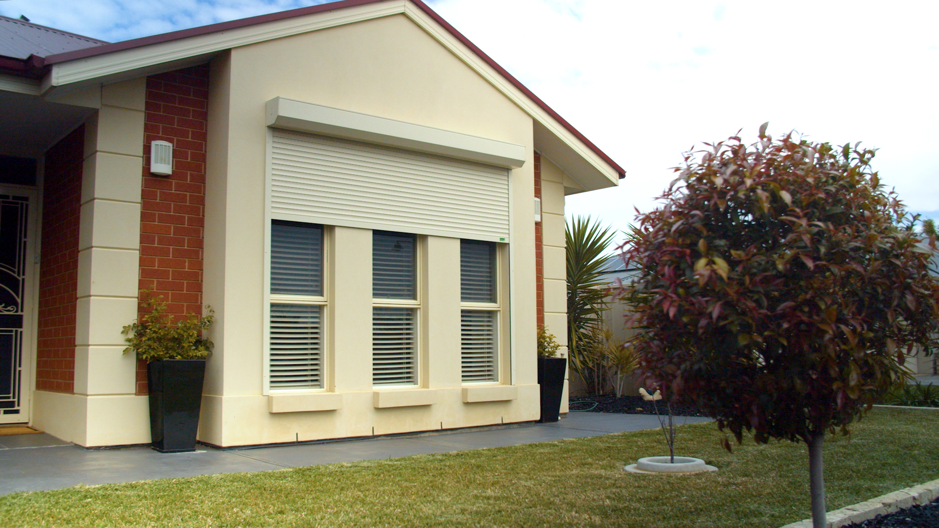 beat the heat with roller shutters
