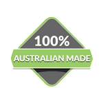 100% australian made badge