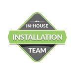 In-House Installation Team Badge In-House Installation Team Badge