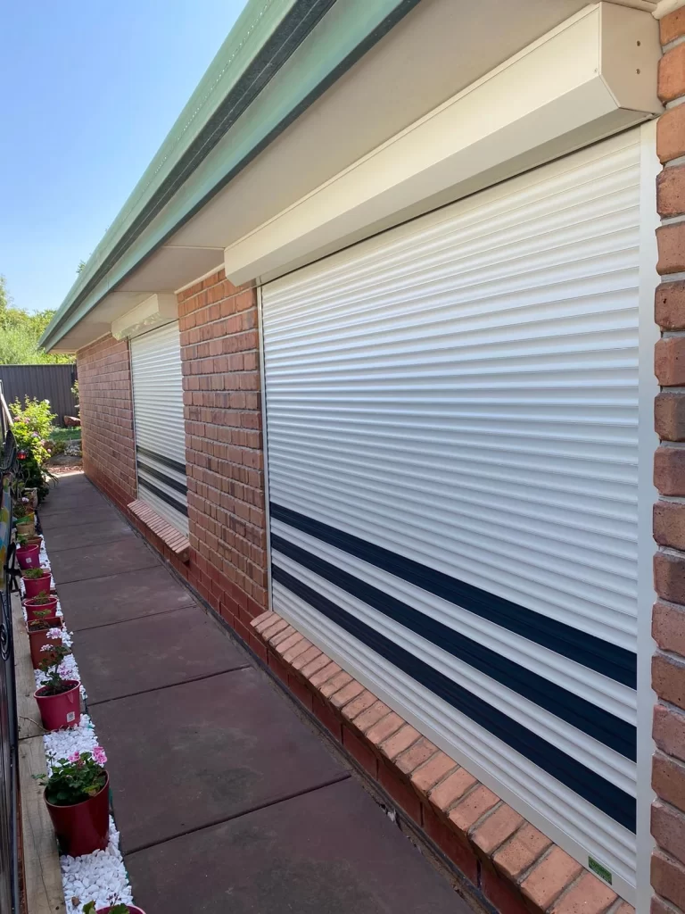 Rolled shutters installed in Adelaide