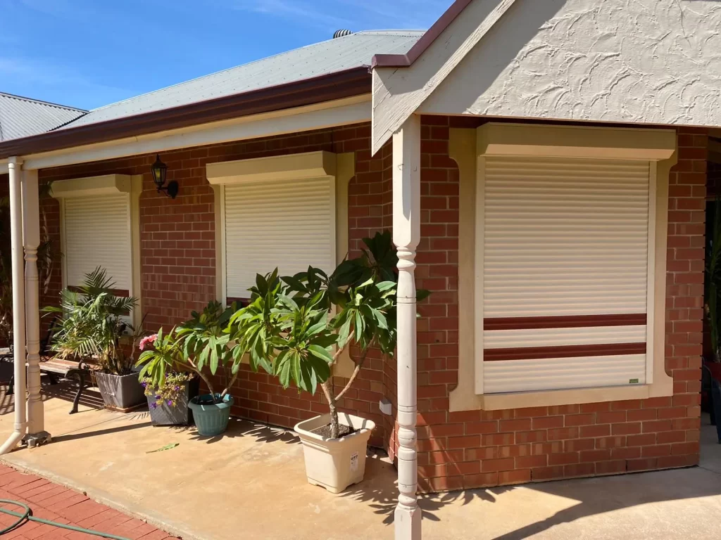 Modern Roller Shutters installed in Alice Springs