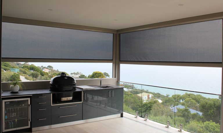 Outdoor blinds for balcony in Central Coast