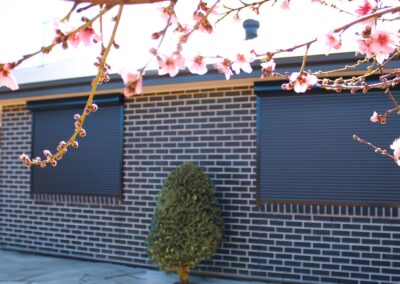 Dynamic roller shutters protection from elements