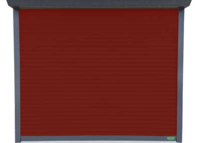 Red Roller Shutter Slat Colours