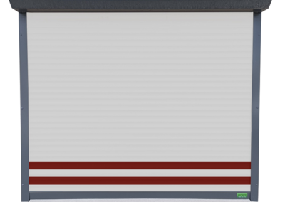 Striped Roller Shutter